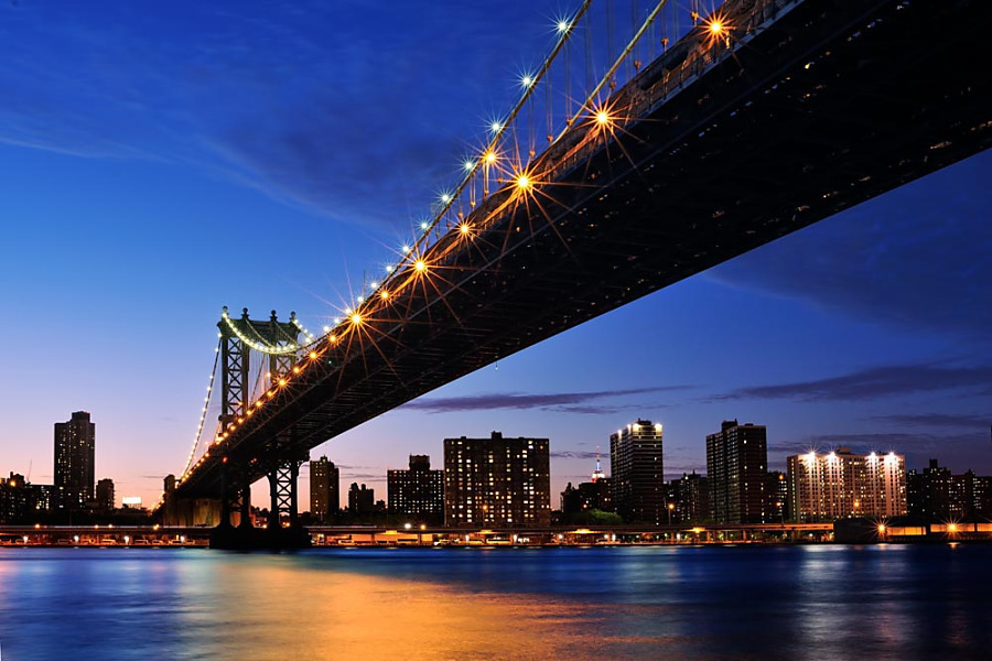 Fototapeta Manhattanský most 1457